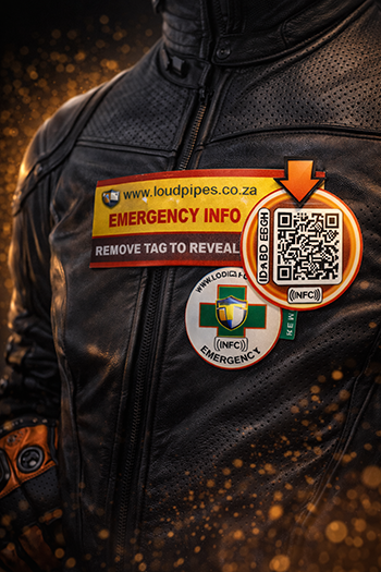 LifeTag for riding gear